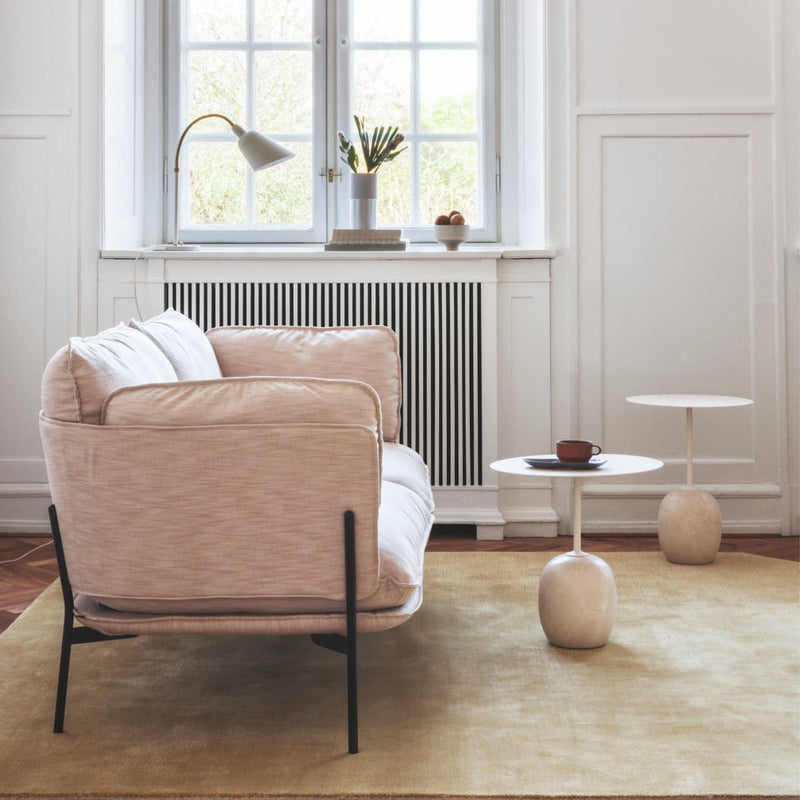 &Tradition Lato LN9 coffee table, ivory white/crema diva