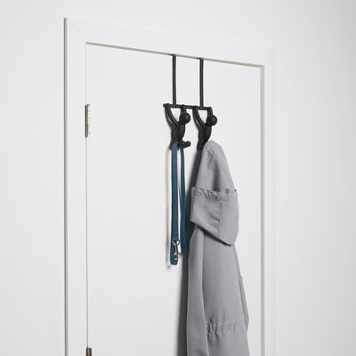 Umbra Buddy over-the-door double hook, black