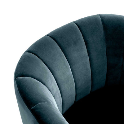 &tradition SC23 Loafer lounge chair, velvet 10 twilight
