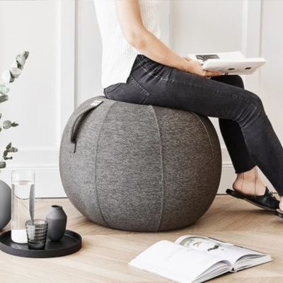 VLUV STOV active sitting & yoga ball, anthracite