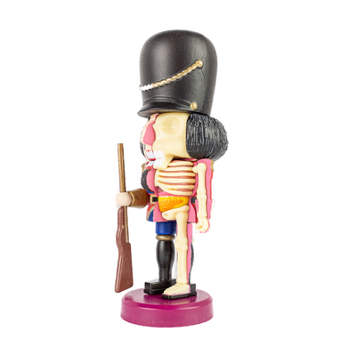 Fame Master Nutcracker Guard Anatomy Figure Glow 10cm