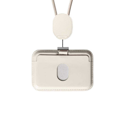 Orbitkey ID Card Holder Pro (with Lanyard), stone