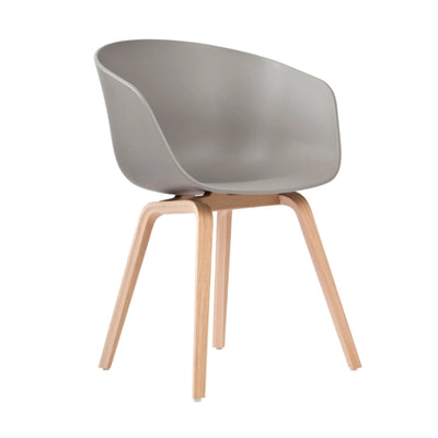 Hay About A Chair AAC 22, grey/matt lacquered oak