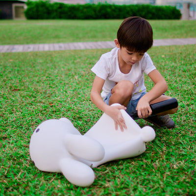 Miffy Bruna Bonbon soft bounce chair, white