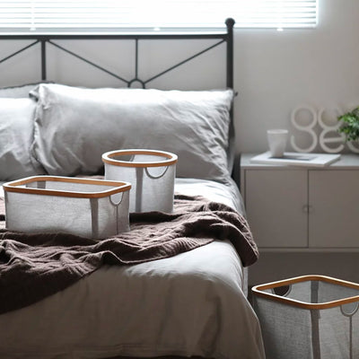 Gudee Frasa basket rectangular, natural