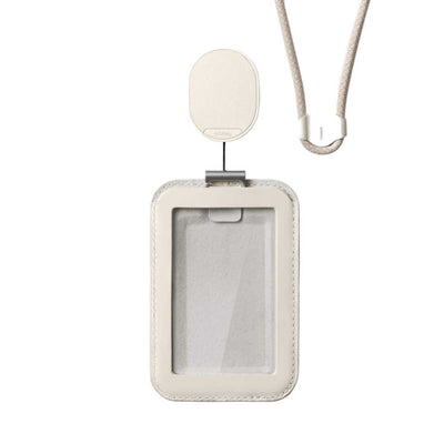 Orbitkey ID Card Holder Pro (with Lanyard), stone