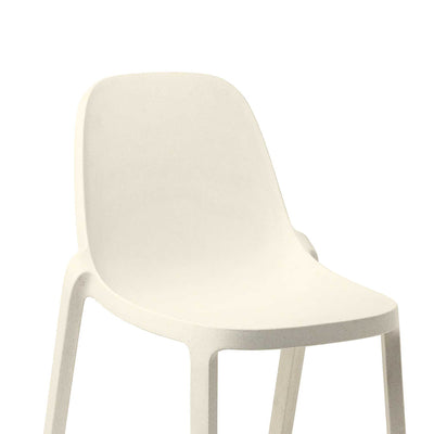 Emeco Broom stacking chair, white