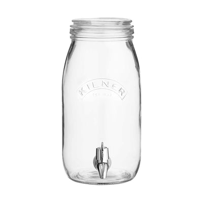 Kilner glass storage jar with dispensing tap 3 litre