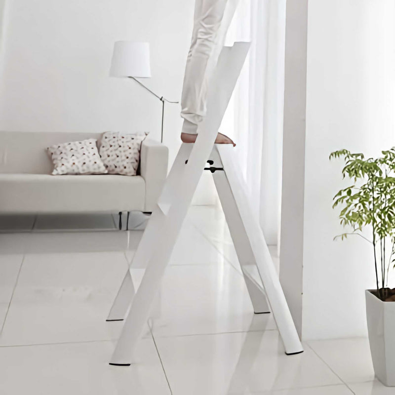 Metaphys Lucano ladder 3-step, white