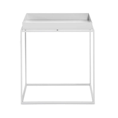HAY Tray side table M, white (40x40 cm)