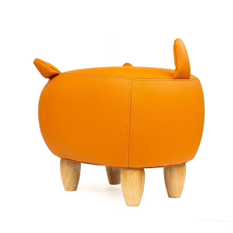Liberty Orange Pig animal stool