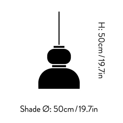 &Tradition Formakami JH4 pendant lamp