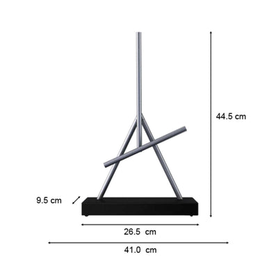 The Original Swinging Sticks®, matt black (45 cm)