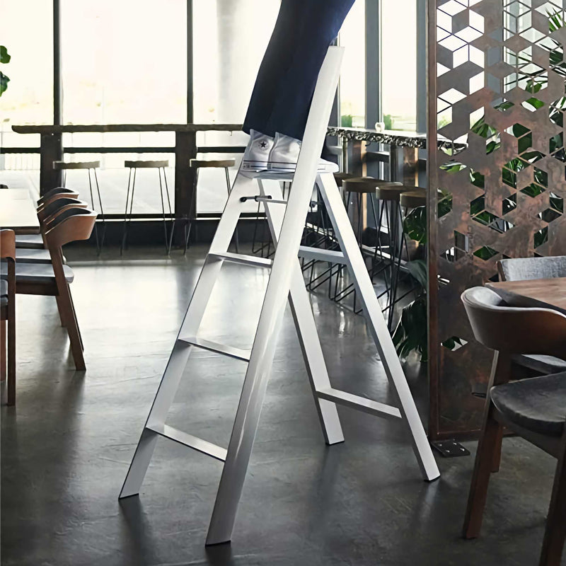 Metaphys Lucano ladder 4-step, white