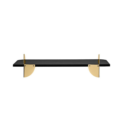 Aytm Aedes Shelf 50cm, black/gold