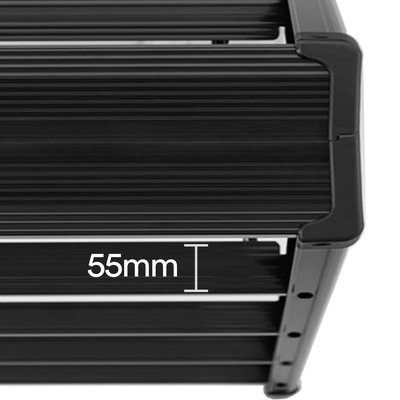 Hasegawa Ashigaru ladder 4-step, black