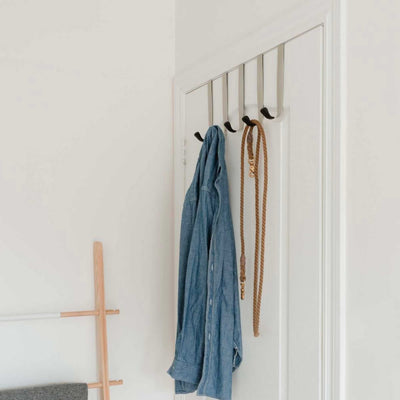 Umbra Schnook over the door 5 hooks, black/nickel