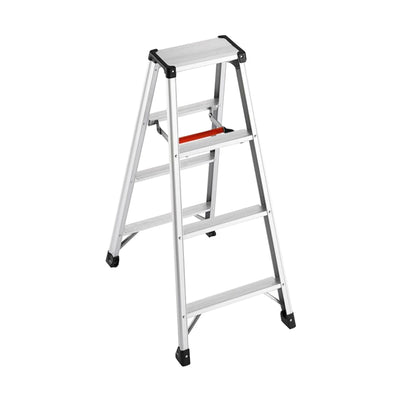 Hasegawa Ashigaru ladder 4-step, silver