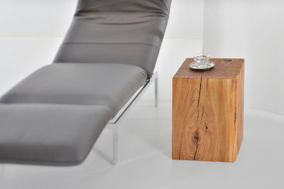 Vitamin Design Klotz Solid Oak Stool