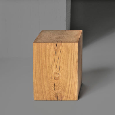 Vitamin Design Klotz Solid Oak Stool