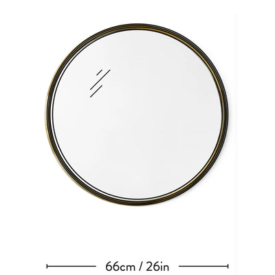 &Tradition SH5 Sillon mirror Ø66, brass