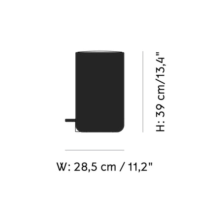 Audo Copenhagen Pedal bin 7L, black