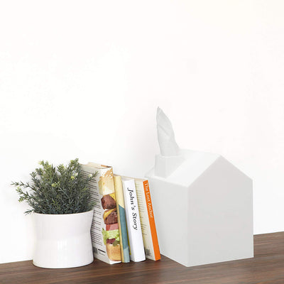 Umbra Casa Tissue Box Cover, White