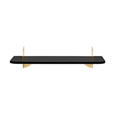 Aytm Aedes Shelf 50cm, black/gold