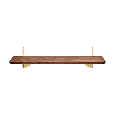 Aytm Aedes Shelf 50cm, walnut/gold
