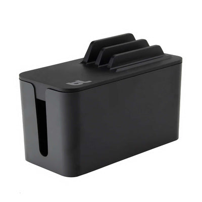 Bluelounger CableBox Mini Station Cable Organizer, Black