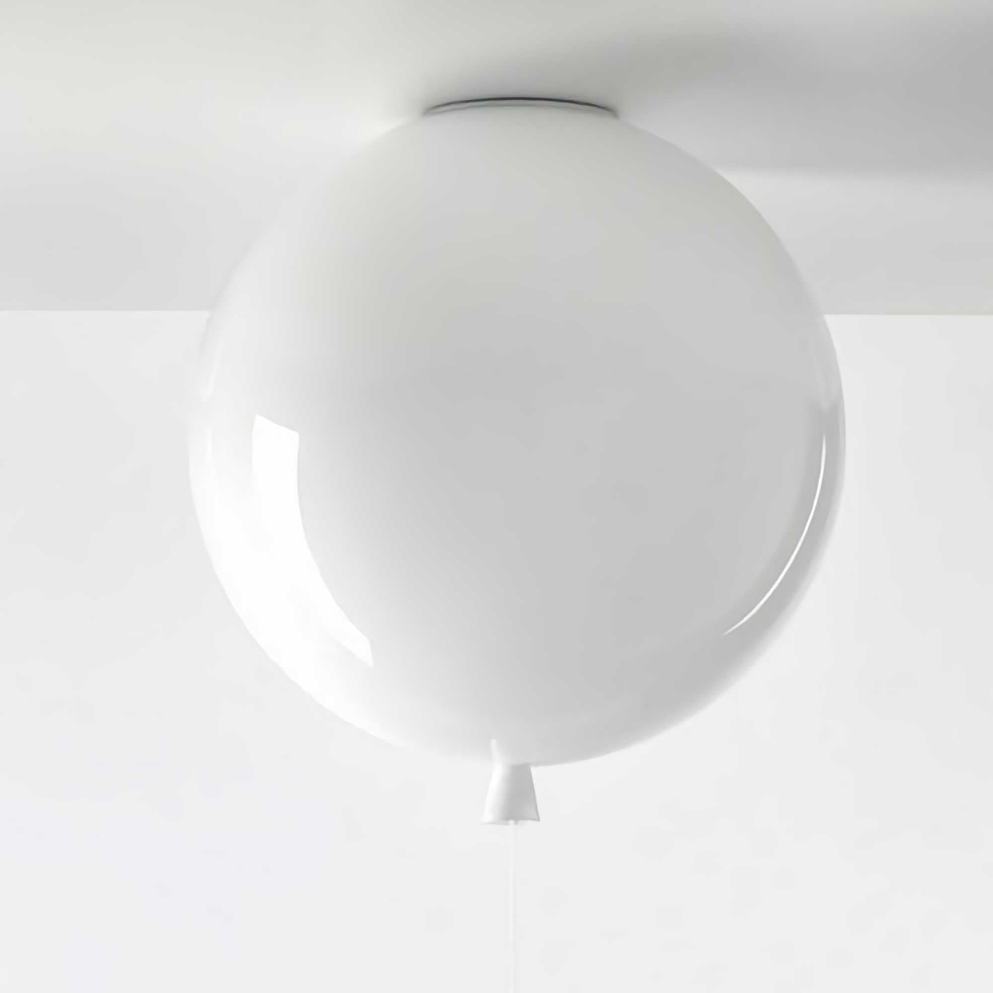 Brokis Memory Ceiling Lamp, Glossy Opal (Ø30cm)