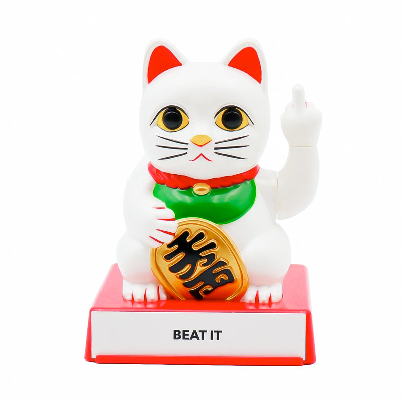 Locomocean Cattitude Lucky Cat with Interchangeable Hands