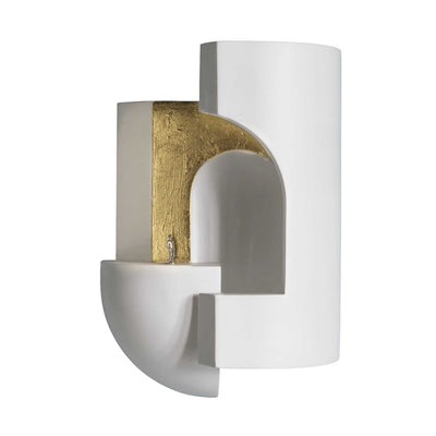 DCW editions Soul Story 2 Wall Lamp, White/Gold
