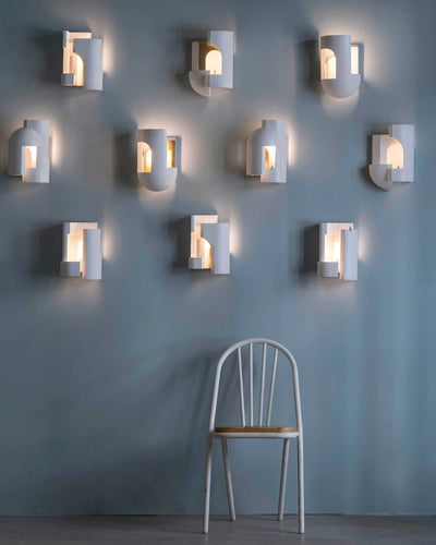 DCW editions Soul Story 1 Wall Lamp, White/Gold