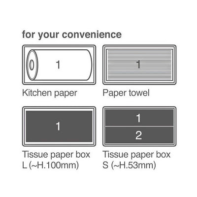 Dulton Tissue Dispenser, Olive