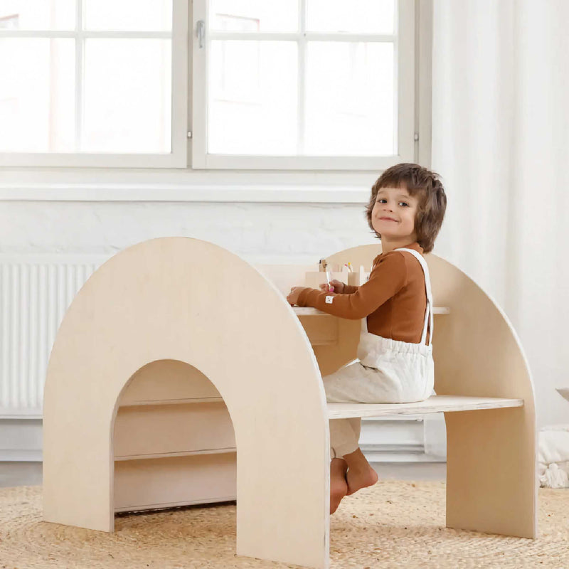 Fitwood KUMPU Montessori Bookshelf, Birch