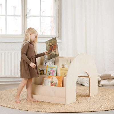 Fitwood KUMPU Montessori Bookshelf, Birch