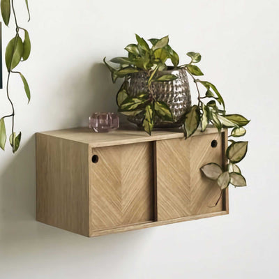 Hübsch Herringbone shelf, natural