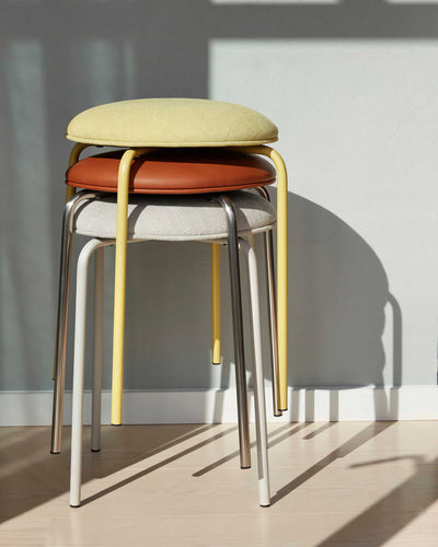Hübsch Stack stool, grey