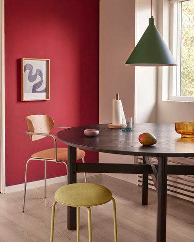 Hübsch Stack stool, yellow