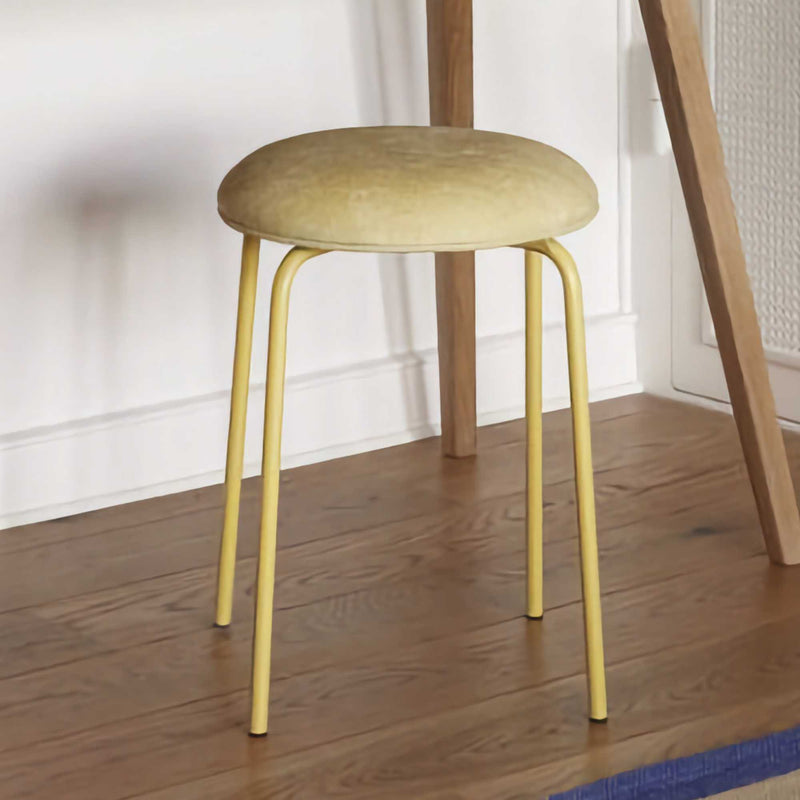 Hübsch Stack stool, yellow