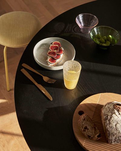 Hübsch Stack stool, yellow