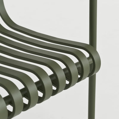 HAY Palissade armchair, olive