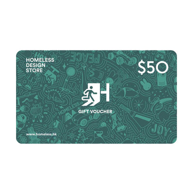 Homeless Store E-Gift Cards for Online Store