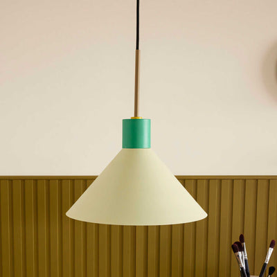 Hübsch Crayon pendant lamp, green