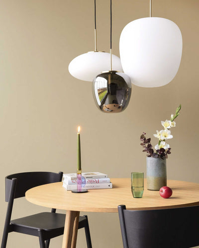 Hübsch Ground Dining Table Round Ø115, natural