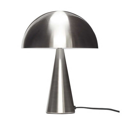 Hübsch Mush Table Lamp Mini, Nickel