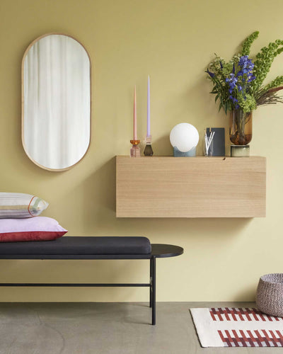 Hübsch Norm Bench, Black