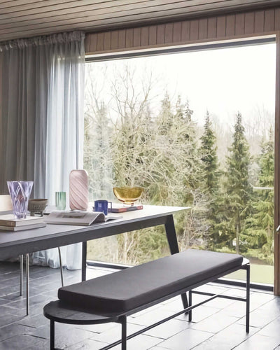 Hübsch Norm Bench, Black