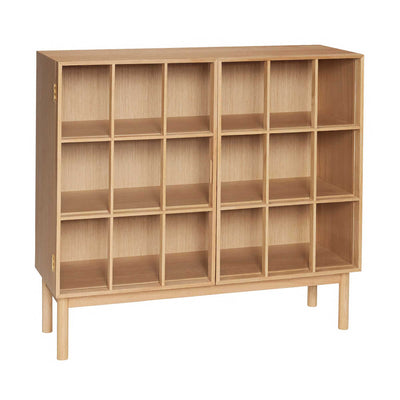 Hübsch Shoji Display Cabinet Wide, Natural